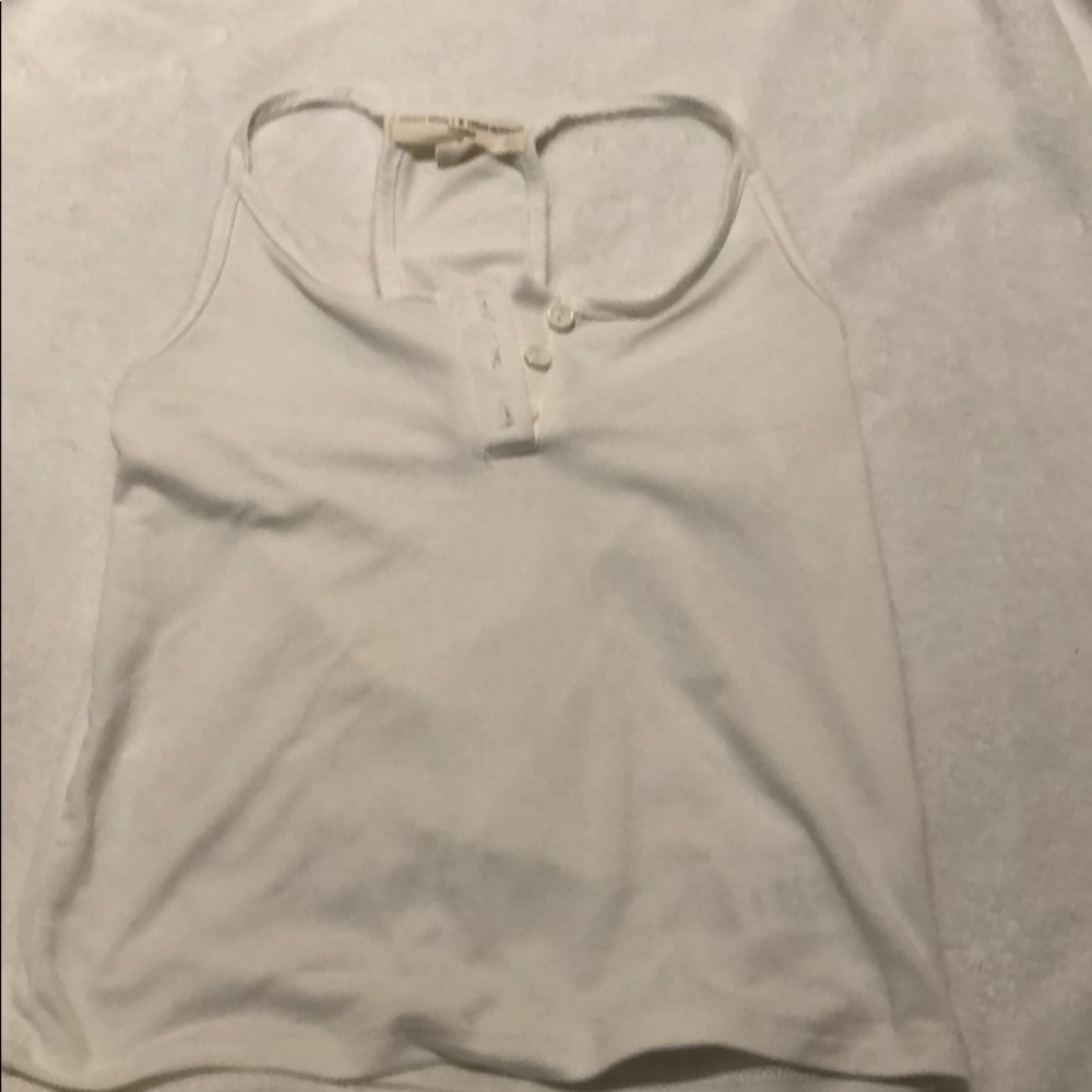 White tank top